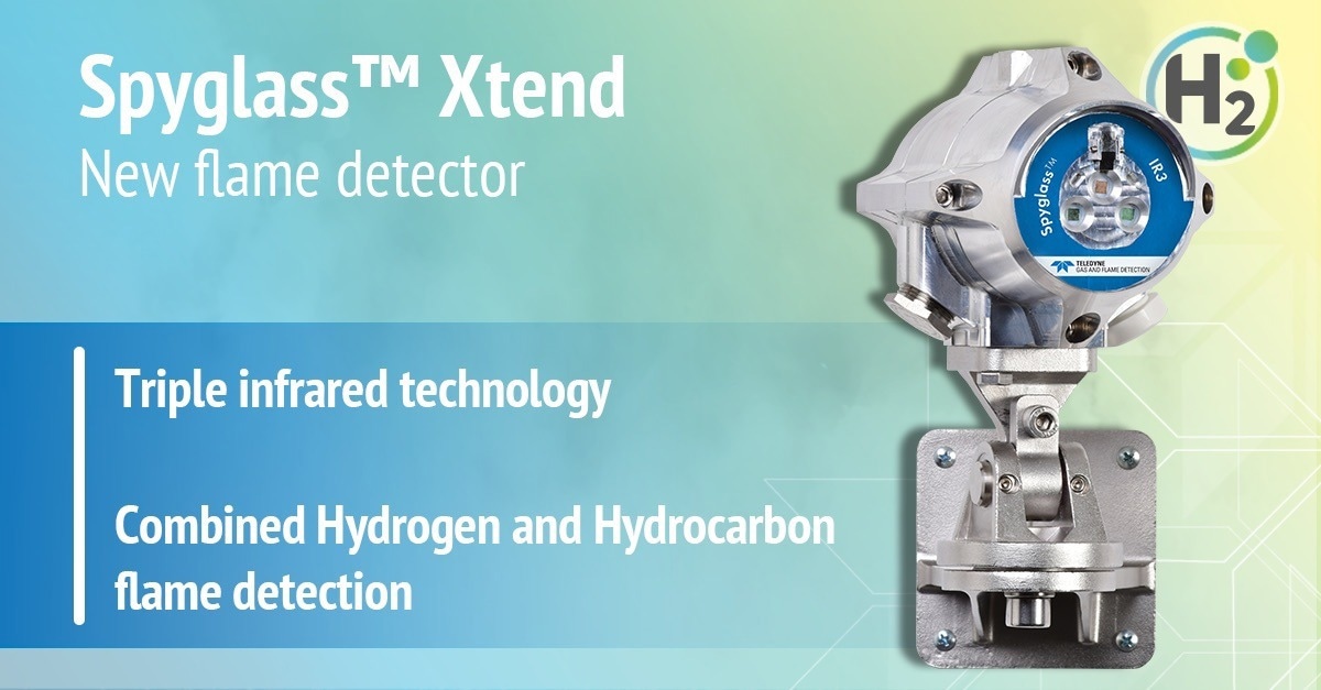New Flame Detector Is Ideal For Both H2 And Hc Fires