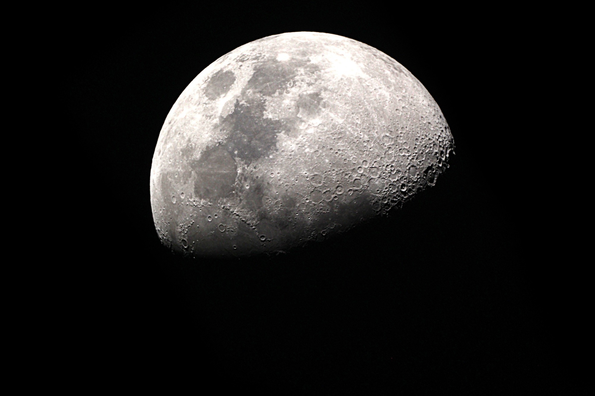 Half moon.