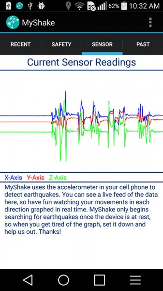 New App Paves Way for Crowdsourced Seismic Network by Exploiting Smartphone Accelerometers
