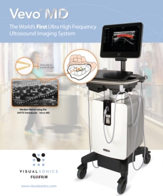 FUJIFILM VisualSonics Receives 510(k) Clearance for UHF Clinical Ultrasound System