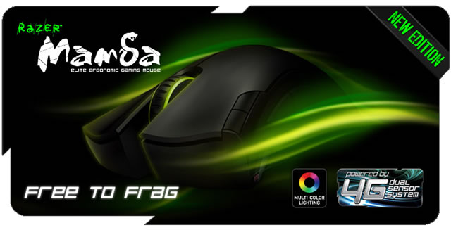 Razer Releases Mouse With Dual Sensor System