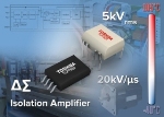 Toshiba Launches Optical Coupled Isolation Amplifiers with Delta-Sigma AD Converter