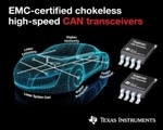 Texas Instruments Debuts Two Families of Controller Area Network Transceivers