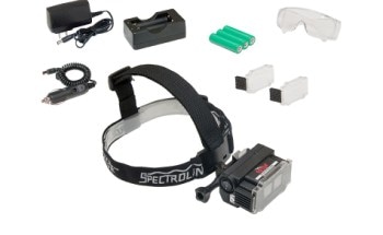 Spectroline’s New Leak Detection Lamp Kit Provides Hands-Free Solution to Locate Leaks