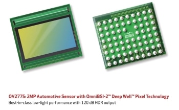 OmniVision Introduces New 2-Megapixel Sensor for Advanced Automotive Imaging Applications