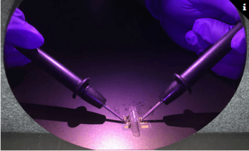 NIST Researchers Find Way to Build Gold Wires onto Thin Plastic Film for Wearable Health Sensors