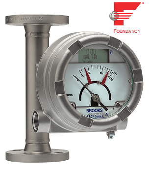 Brooks Instrument Adds FOUNDATION™ Fieldbus Transmitter to Its MT3809 Series Variable Area Flow Meters