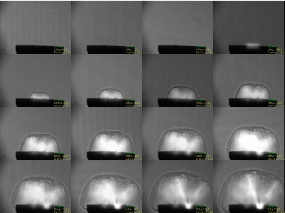 Report Describes Application of High Speed Imaging Techniques In Explosives Research