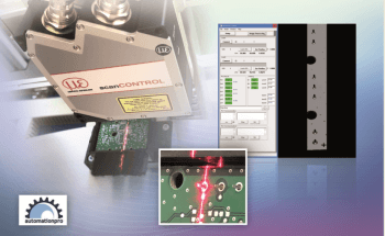 Measuring the Height of Pressed-in Pins (Through Hole Technology)