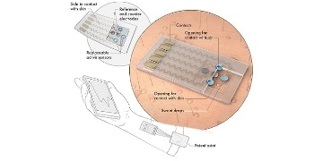 Fitness Sensors in Wristbands Perform Health Checks While a Person Works Out