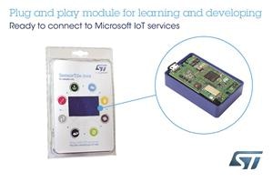 STMicroelectronics Develops IoT Sensing Accessible with IoT Plug and Play
