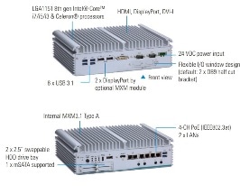 Axiomtek’s PoE Embedded Vision System for AIoT Applications – the eBOX671-521-FL