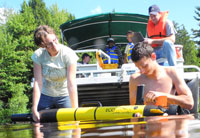 Clarkson Researchers Track Oil Spills with Robotic Sensor Technology