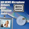 Analog Devices Introduces 65-dBA SNR Low-Noise MEMS Microphone