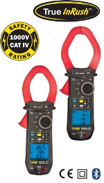 CAS DataLoggers Introduce AEMC Model 407 & 607 Clamp Meters For Measuring Voltage & Current 