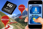 New Pressure Sensor by STMicroelectronics to Calculate Vertical Elevation Relative to Sea Level