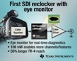 TI Launches Serial Digital Interface Reclocker with Integrated Eye Monitor