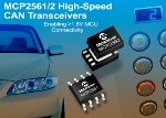 New Family of High-Speed CAN Transceivers from Microchip