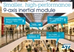 STMicroelectronics Debuts Advanced 9-Axis Movement and Position Sensing Module for Next-Generation Mobiles