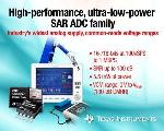 TI Expands SAR Analog-to-Digital Converter Product Portfolio