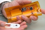 Lightweight, Wearable Device Analyzes Sweat Using a Smartphone