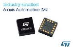 Tiny 6-Axis Inertial Measurement Unit for Automotive Applications from STMicroelectronics