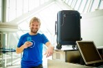 Bluetooth-Driven Suitcase Features Microcomputer and Sensor for Tracking Luggage’s Location