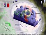 Precipitation Radar on NASA-JAXA's TRMM Satellite Observes Eyewall of Tropical Cyclone Maria