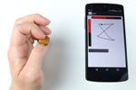Thumbnail Turned Into a Miniature Wireless Track Pad