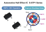Seiko Instruments Unveils S-57P1 Bipolar Latch Type Hall Effect Sensor ICs for Automotive Applications