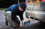 Non-Contact Laser Displacement Sensors Succeed in Tests for BLOODHOUND SSC Tests at Jaguar