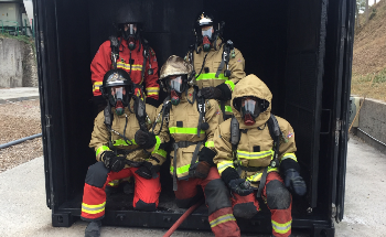Protective Clothing with Built-In Sensors Warns Firefighters of Too Much Heat