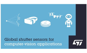 STMicroelectronics Powers Next-Generation Computer-Vision Applications with High-Performance Global-Shutter Image Sensors