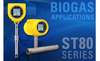 FCI ST80 Thermal Flow Meter Optimized for Biogas Applications