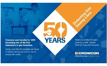 Crowcon Celebrates 50th Birthday