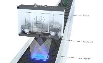High Precision 3D Snapshot Sensor Measures Geometry, Shape and Surface Defects of Objects in Automated Inline Processes