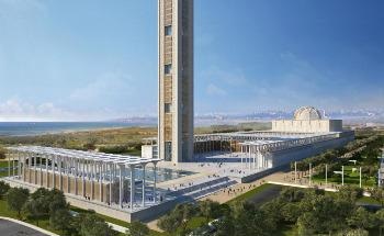 Gas monitoring in the world's third largest mosque in Algiers