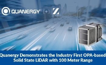 Quanergy Demonstrates the Industry First OPA-based Solid State LiDAR with 100 Meter Range