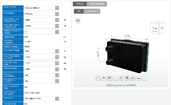 Superior Sensor Technology Releases Interactive Product Configurator built by CADENAS PARTsolutions