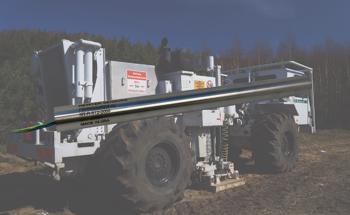 NewTek LVDT Position Sensors Ensure Vibroseis Trucks Perform Accurate Seismic Surveys