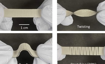 Highly Sensitive Medical Sensor Withstands Significant Deformation