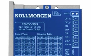 Kollmorgen Launches the Advanced P8000 Series with the New P80630-SDN Stepper Drive