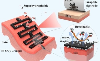 New Pencil-on-Paper Wearable Sensor Helps Track Multiple Vital Signals