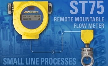 Remote Mountable Flow Meter for Small Line Processes In Hazardous Or Hard-To-Reach Locations