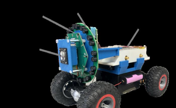 Robot with Integrated Acoustical Sensors for Pipe Inspection