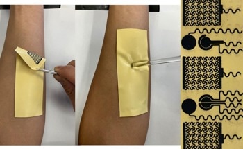 New Adhesive Smart Skin for Health Monitoring