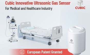 Cubic Receives European Patent for Medical Ultrasonic Gas Sensor