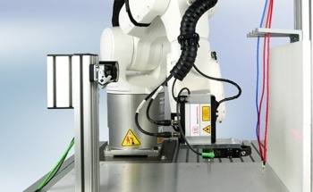 Laser Profile Scanners Measure Position and Geometry of Cables to Guide Robots to Safely Grip and Insert Them in Terminals