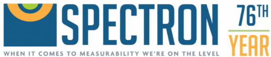 Spectron Glass and Electronics Incorporated logo.