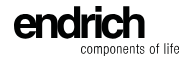 Endrich logo.
